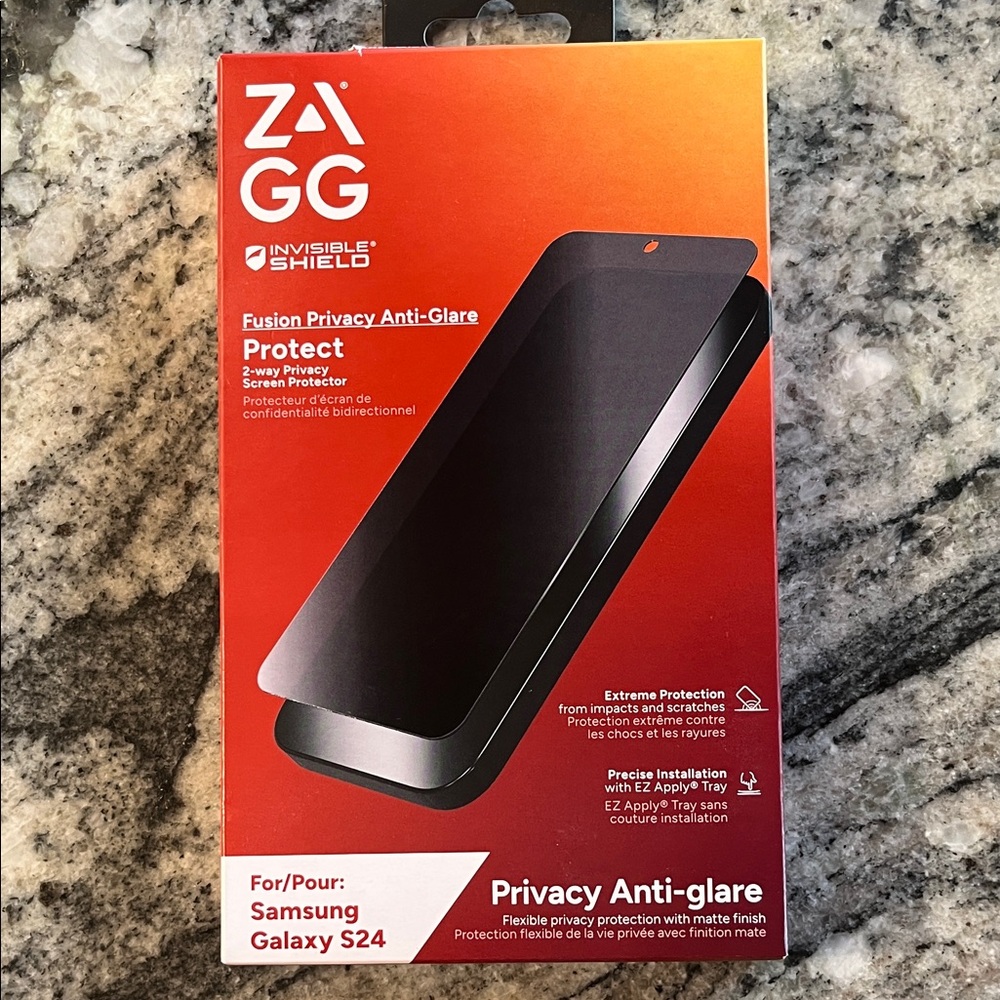 Screen protector for Samsung Galaxy S24.